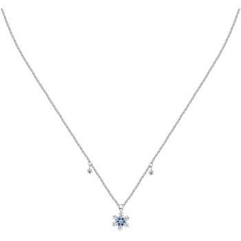 Bijoux Cleor Collier en argent 925/1000 et zircon