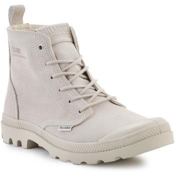 Baskets montantes Palladium Pampa Hi Skin 74379-155-M White Cap Gray