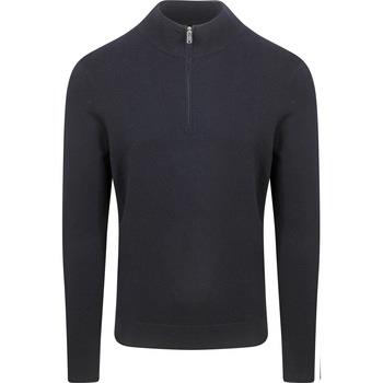 Sweat-shirt Profuomo Pullover Half Zip Luxury Marine