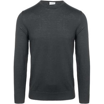 Sweat-shirt Profuomo Pull-over Laine Merinos Anthracite