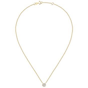 Bijoux Cleor Collier en or 375/1000 et zircon