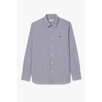 Chemise Lacoste Chemise rayée bleue