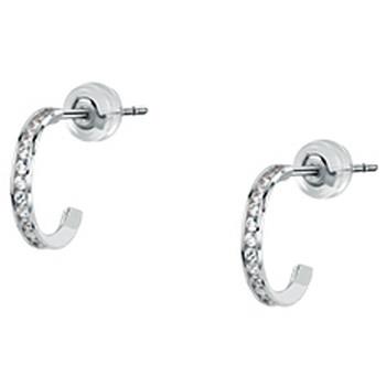 Bijoux Cleor Boucles d'oreilles en or 375/1000 et zircon