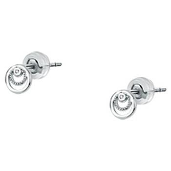 Bijoux Cleor Boucles d'oreilles en or 375/1000 et diamant