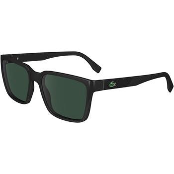 Lunettes de soleil Lacoste L6011S Lunettes de soleil, Noir/Vert, 56 mm