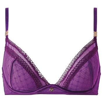 Corbeilles &amp; balconnets Morgan Soutien-gorge corbeille violet Cléo