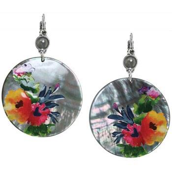 Boucles oreilles Franck Herval Boucles d'oreilles collection "Floral" ...