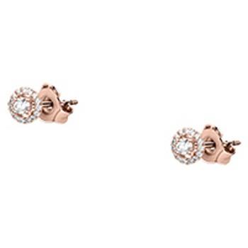 Bijoux Cleor Boucles d'oreilles en or 750/1000 et diamant