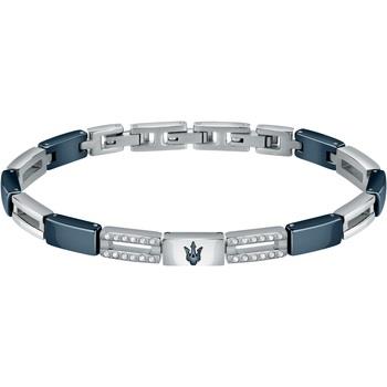 Bijoux Maserati Bracelet en acier et céramique