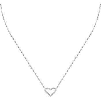 Bijoux La Petite Story Collier en argent 925/1000 et zircon