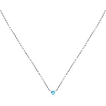 Bijoux La Petite Story Collier en argent 925/1000 et zircon