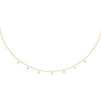 Bijoux La Petite Story Collier en argent 925/1000 et zircon