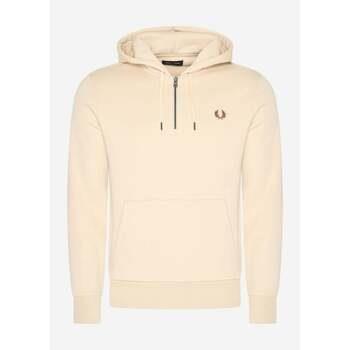 Pull Fred Perry Sweat à capuche en polaire - oatmeal