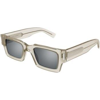 Lunettes de soleil Saint Laurent SL 572 Lunettes de soleil, Beige/Arge...