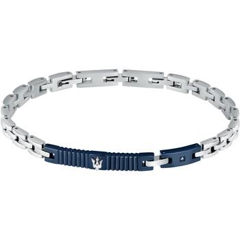 Bijoux Maserati Bracelet en acier et diamant