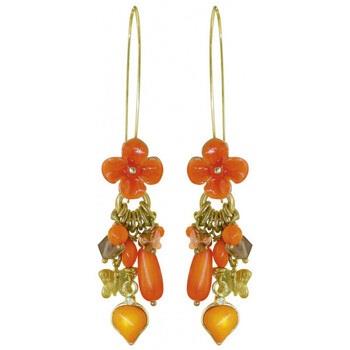 Boucles oreilles Franck Herval Boucles d'oreilles COLCHIC Orange