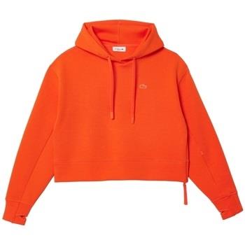 Sweat-shirt Lacoste Sweat a capuche femme Ref 57984 P40 Orange