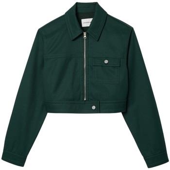 Veste Lacoste Veste courte femme Ref 63839 YZP Vert