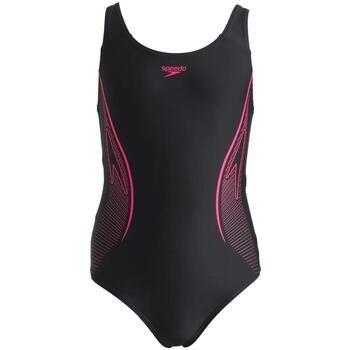 Maillots de bain enfant Speedo Plmt msbk jf black/pink