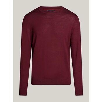 Pull Tommy Hilfiger MW0MW36539 DC FINE GAUGE MERINO-VLP DEEP ROUGE