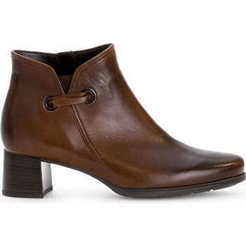 Bottines Gabor en cuir à talon block décroché