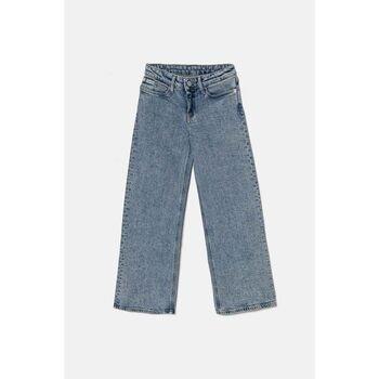 Jeans enfant Calvin Klein Jeans IG0IG02602T WIDE LEG-1A4 SALT AND PEPP...