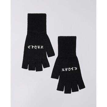 Gants Edwin I034120 KNITTED MITTENS-BLACK