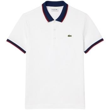 T-shirt Lacoste Polo homme Ref 63191 001 Blanc