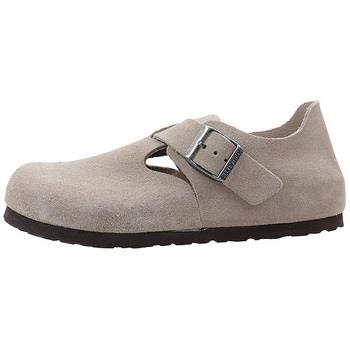 Sabots Birkenstock London Shearling LEVE Taupe