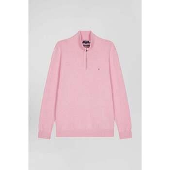 Sweat-shirt Eden Park Pull camionneur rose