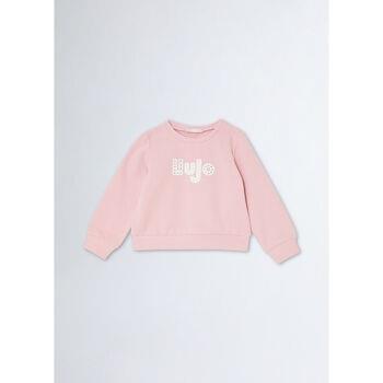 Sweat-shirt enfant Liu Jo Sweat avec logo et strass