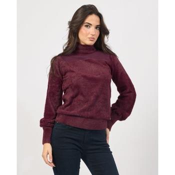 Pull Yes Zee Pull femme col montant effet mohair