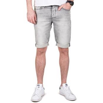 Short Teddy Smith Bermuda SCOTTY Gris Clair