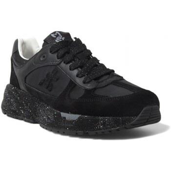 Chaussures Premiata Running Suede Sneaker Donna Black MASED-7094