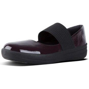 Ballerines FitFlop F-SPORTY TM ELASTIC MARY JANE DEEP PLUM PU