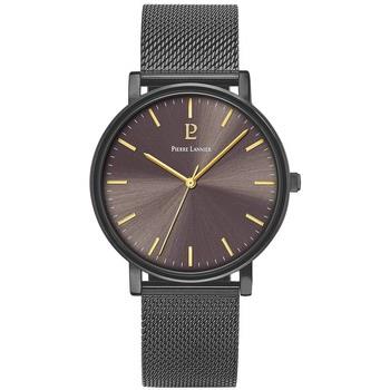 Montre Pierre Lannier ESSENTIAL Gris Cadran Gris Bracelet Acier milana...