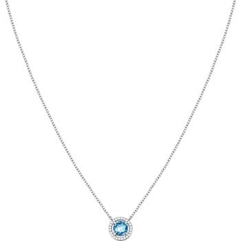 Bijoux Morellato Collier en argent 925/1000 recyclé et aquamarine