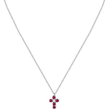 Bijoux Morellato Collier en argent 925/1000 recyclé et zircon