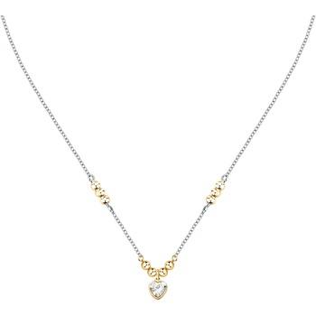 Bijoux Morellato Collier en acier et zircon