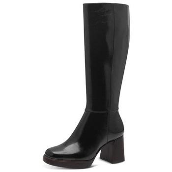 Bottes Tamaris Botte haut talon Noir vernis