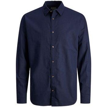 Chemise Jack &amp; Jones 12248384 SUMMER LINEN-NAVY BLAZER