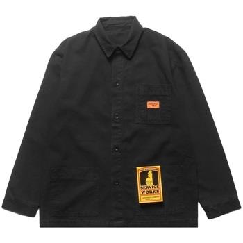 Manteau Service Works Classic Coverall Jacket - Black