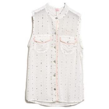 Chemise enfant Kaporal Chemise Kilda blanc cassé