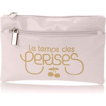 Pochette Le Temps des Cerises pochette femme Rumba 17 blanc or vernis