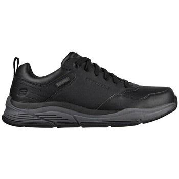 Baskets Skechers BASKETS IMPERMÉABLE BENAGO CUIR NOIR