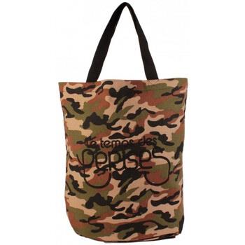 Cabas Le Temps des Cerises Sac shopping Eco 3 Camouflage