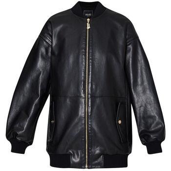 Blouson Liu Jo Bomber en cuir