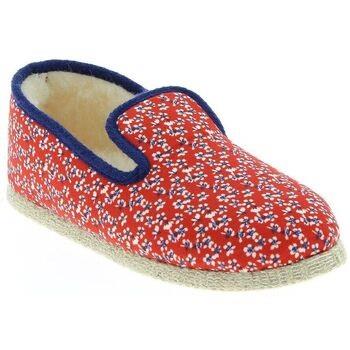 Chaussons Chausse Mouton - Chaussons LIBERTY - Rouge - Taille