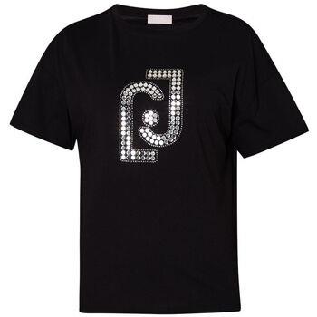 T-shirt Liu Jo T-shirt avec logo et strass