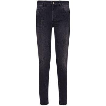 Jeans Liu Jo Jean skinny bottom up avec strass